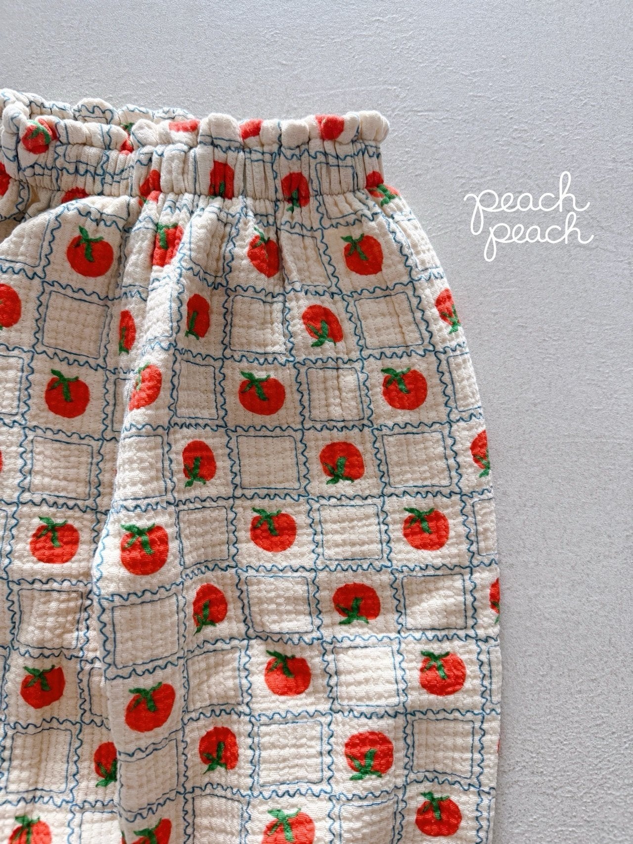 ［peach peach］Tomato bonbon pants