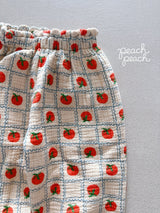 ［peach peach］Tomato bonbon pants