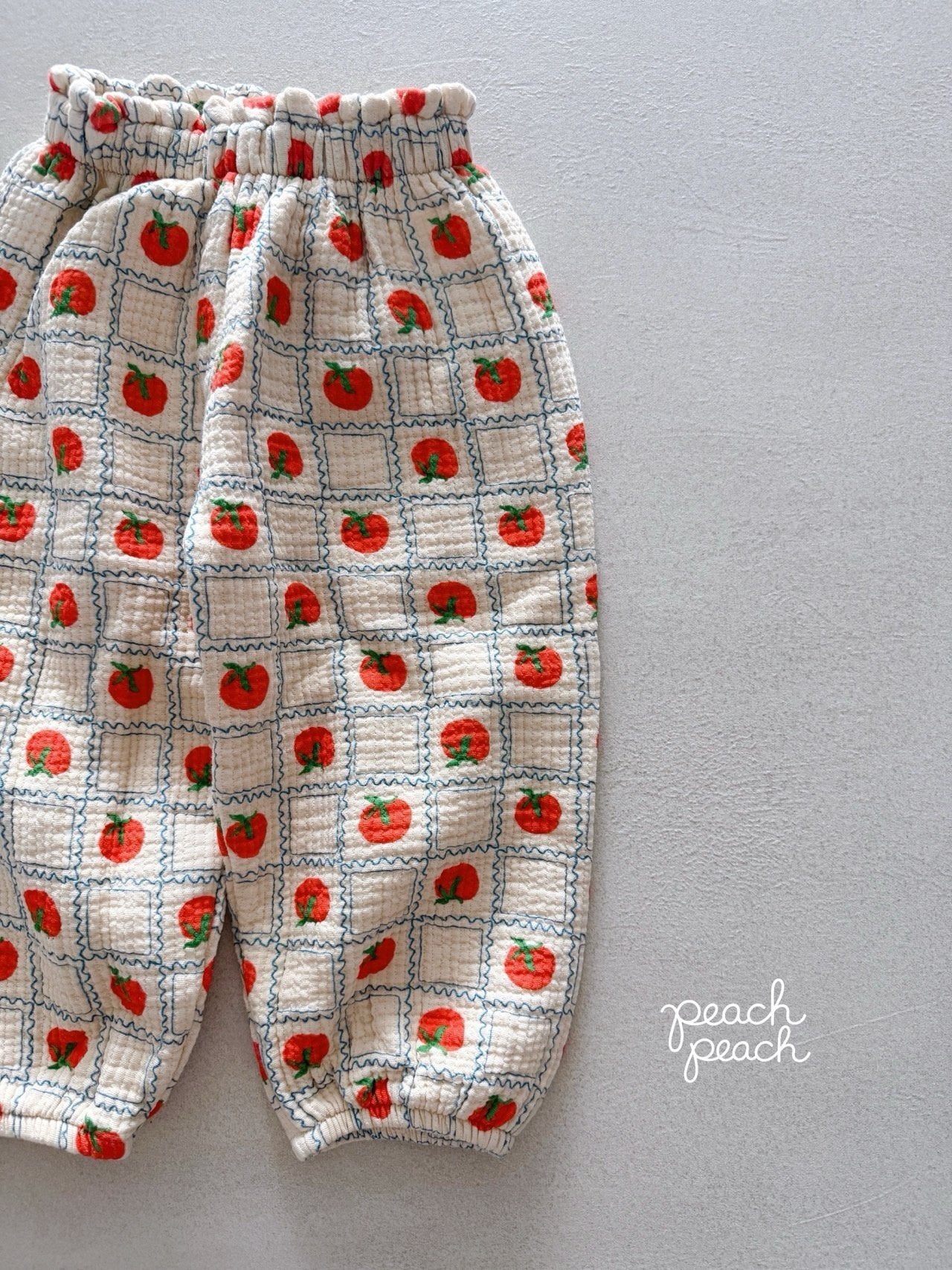 ［peach peach］Tomato bonbon pants