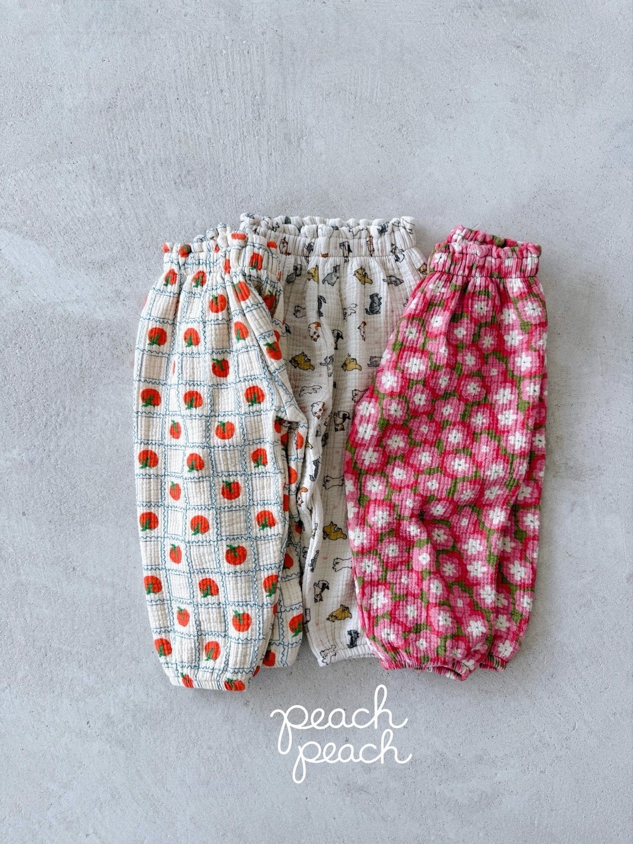 ［peach peach］Meow bonbon pants