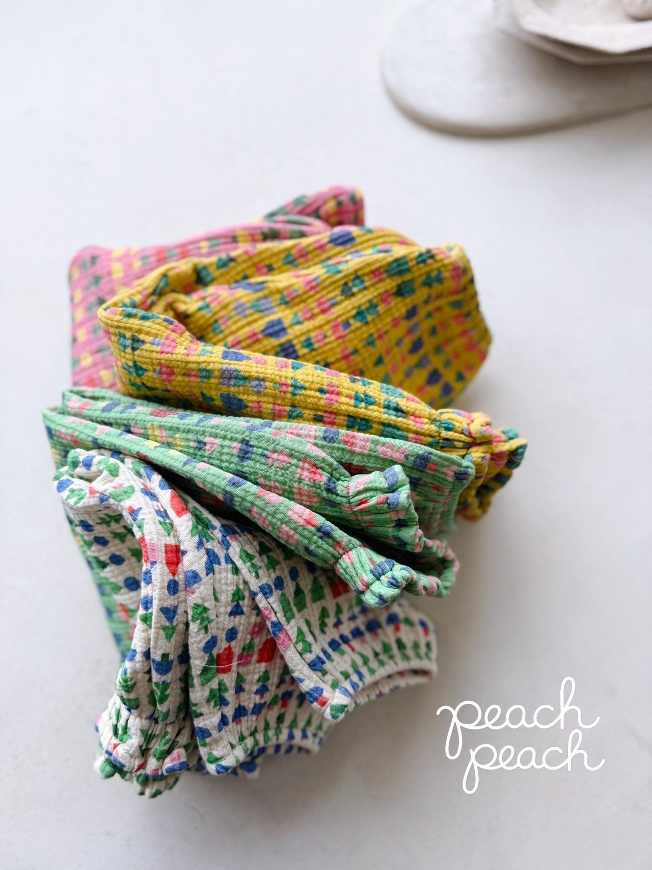 ［peach peach］Tree bonbon pants