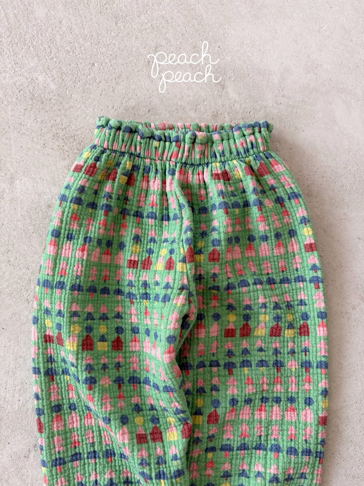 ［peach peach］Tree bonbon pants