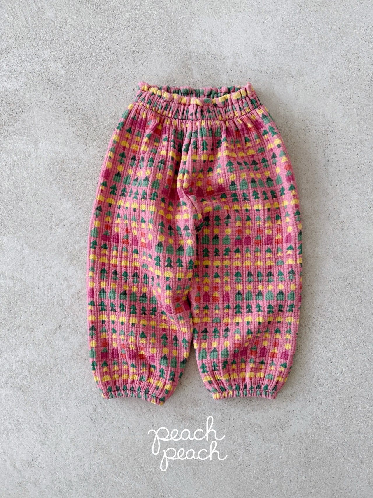［peach peach］Tree bonbon pants