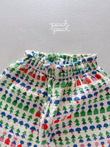 ［peach peach］Tree bonbon pants