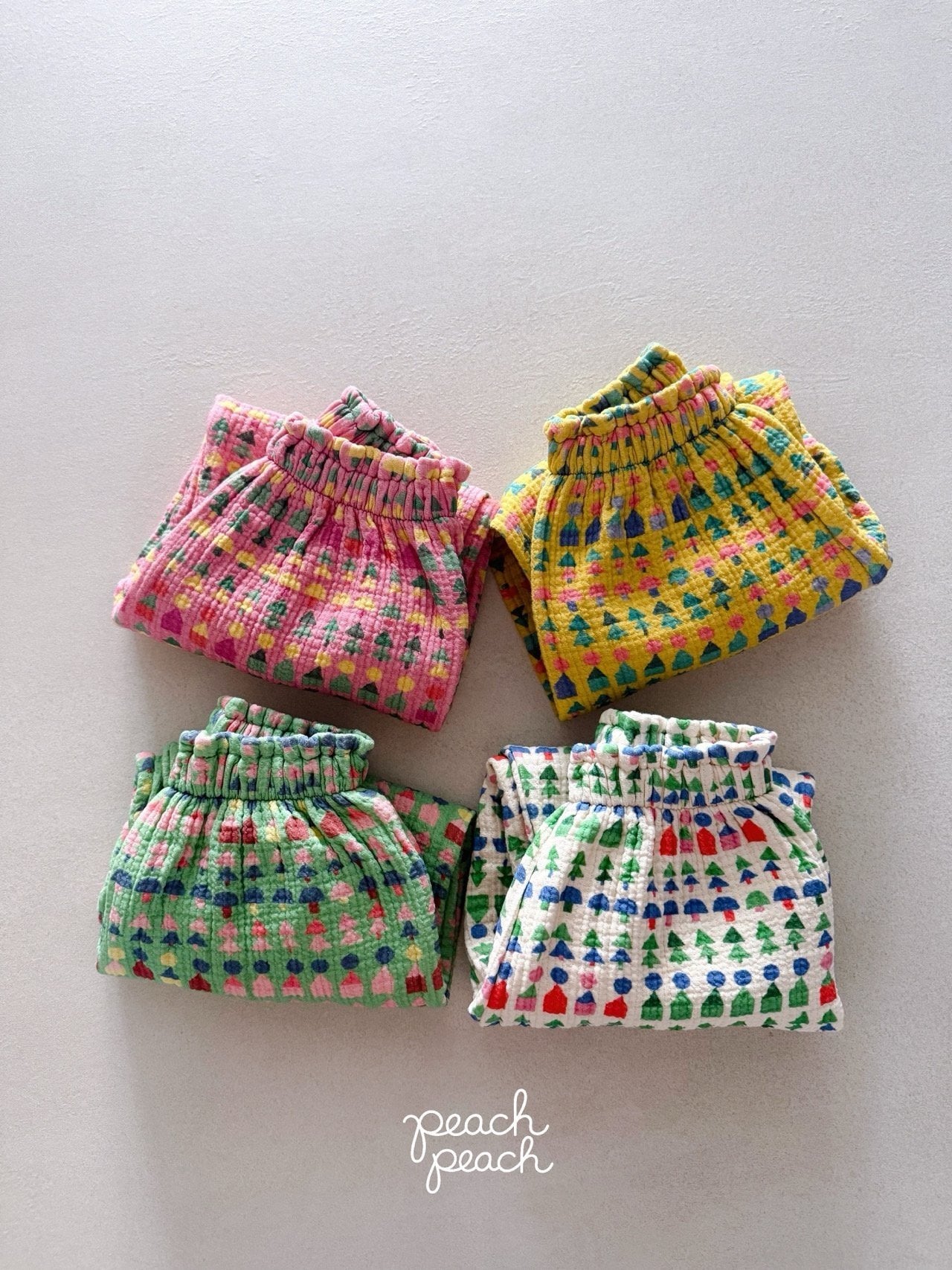 ［peach peach］Tree bonbon pants