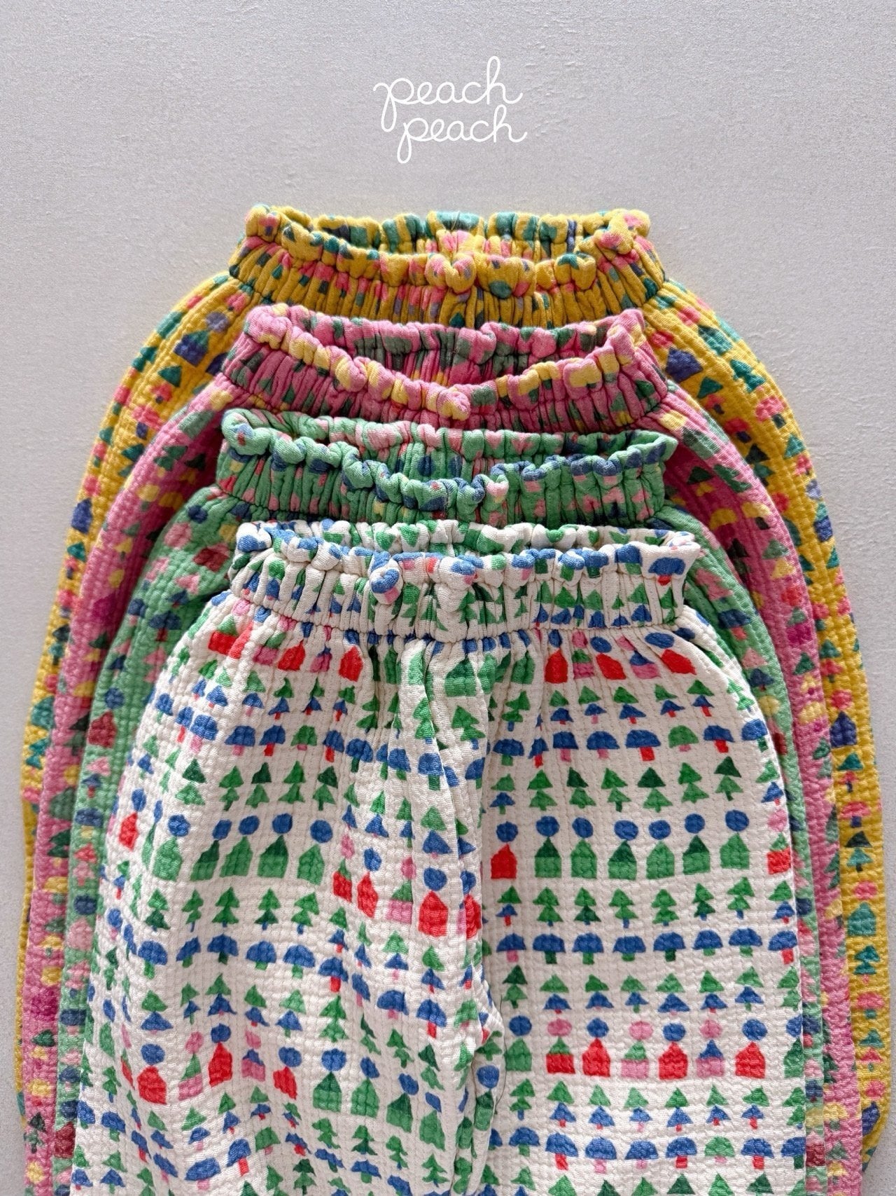 ［peach peach］Tree bonbon pants