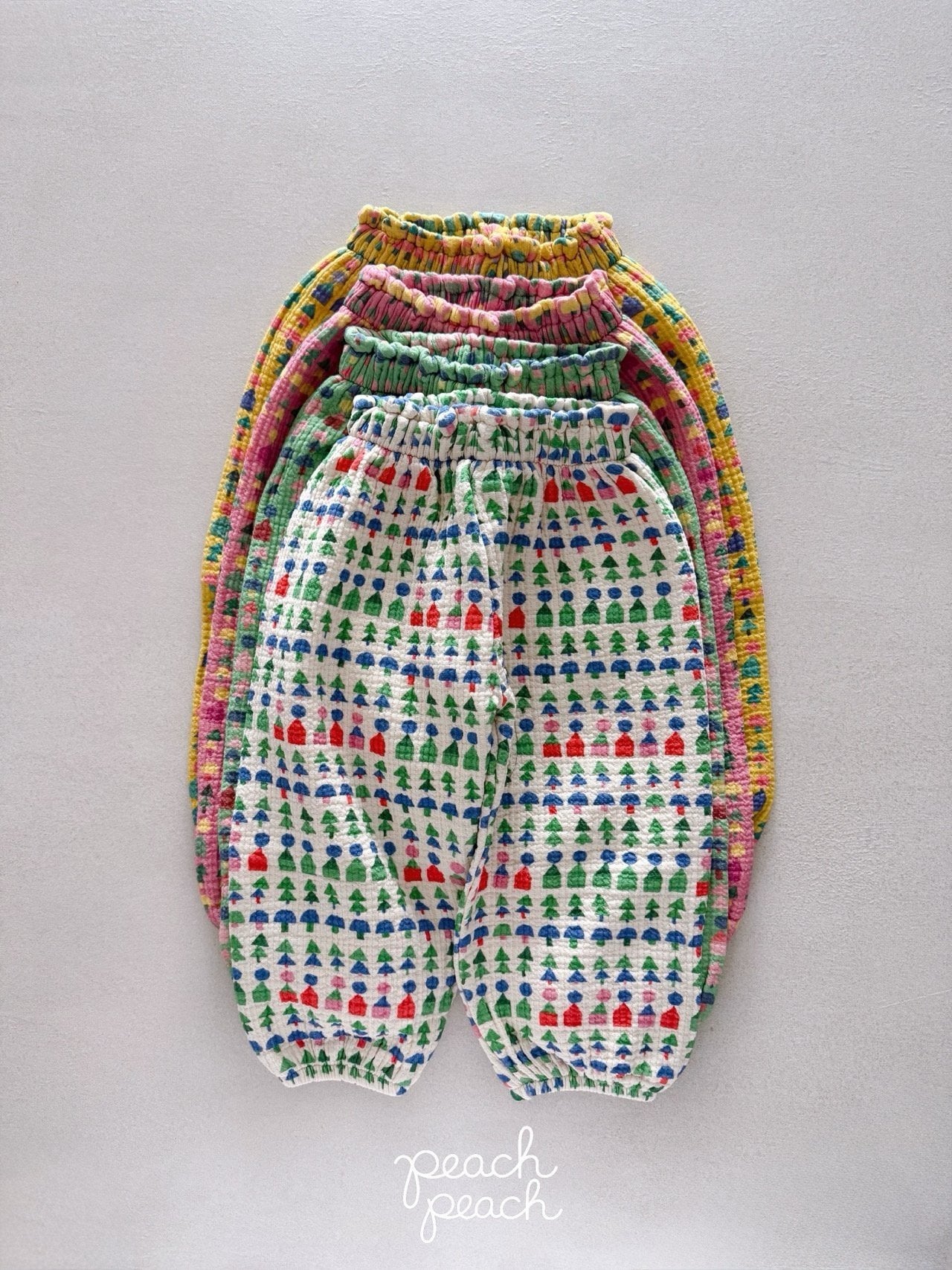 ［peach peach］Tree bonbon pants