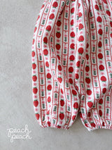 ［peach peach］Strawberry bonbon pants