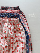 ［peach peach］Strawberry bonbon pants