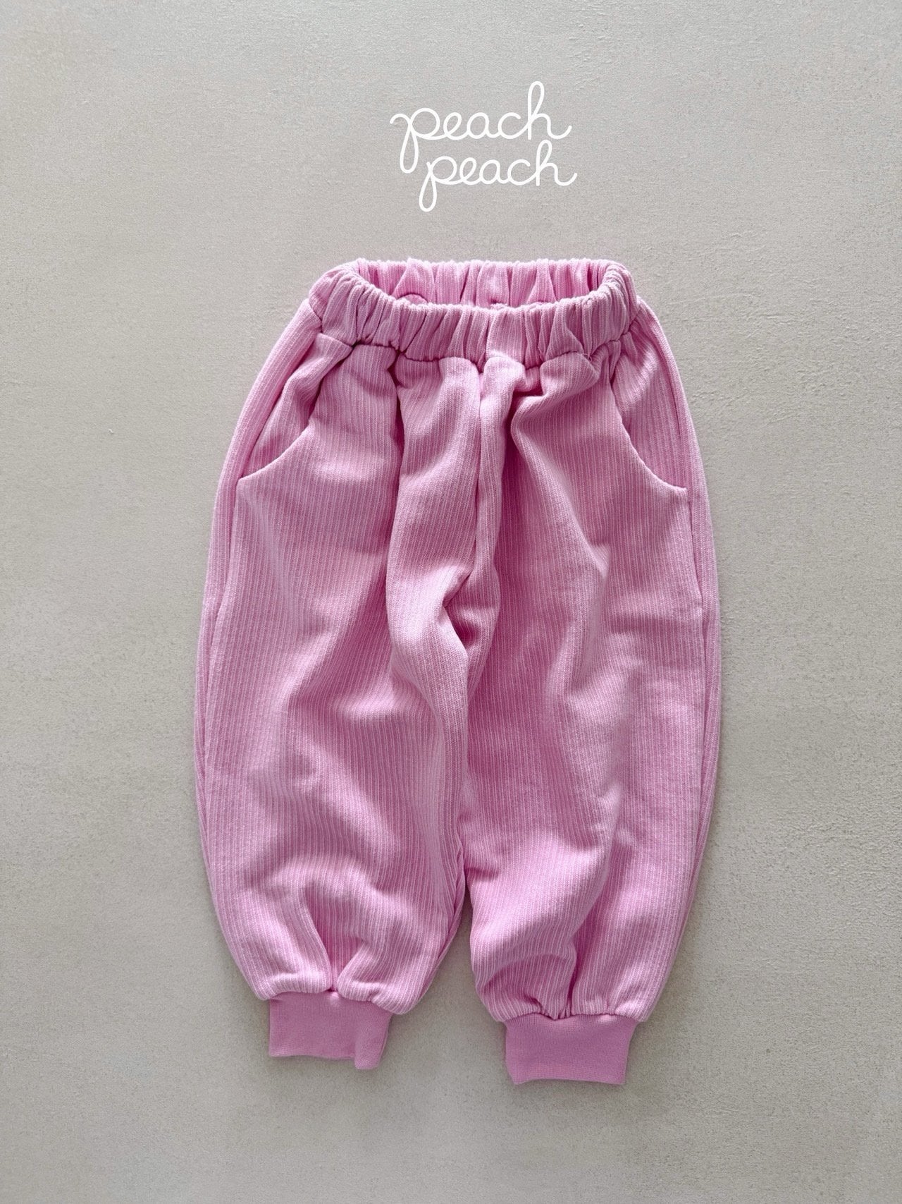 ［peach peach］Egg balloon pants