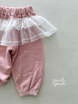 ［peach peach］Barbie lace tutu pants