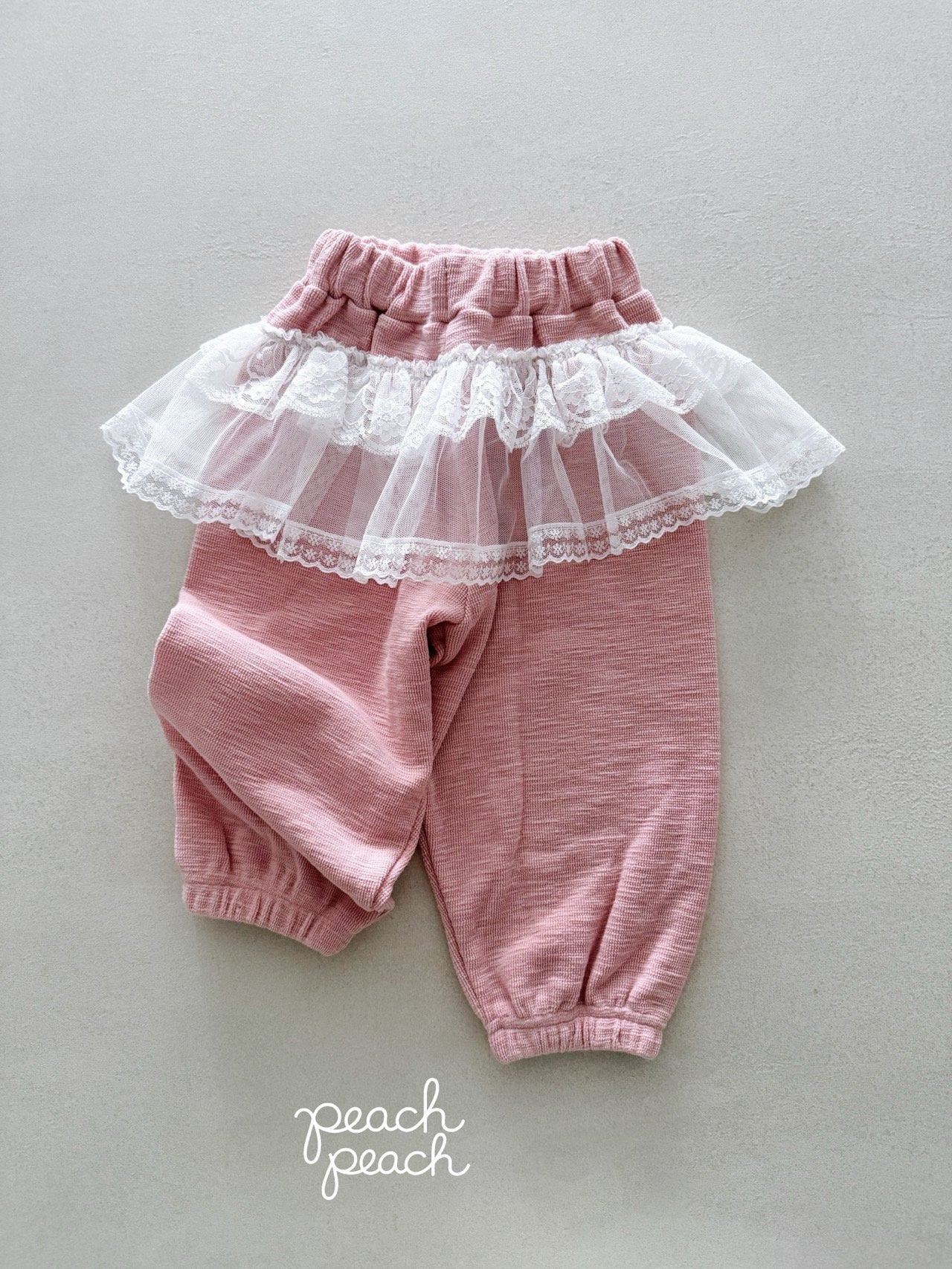 ［peach peach］Barbie lace tutu pants