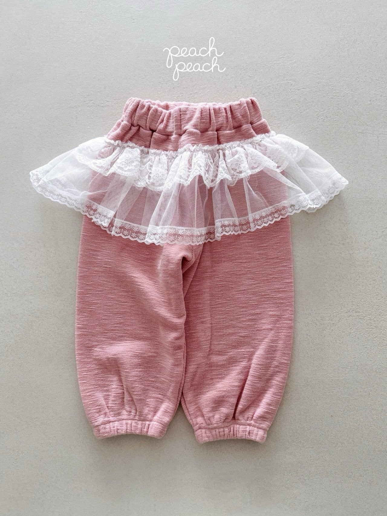 ［peach peach］Barbie lace tutu pants