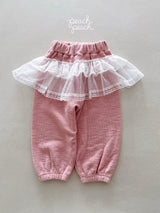 ［peach peach］Barbie lace tutu pants