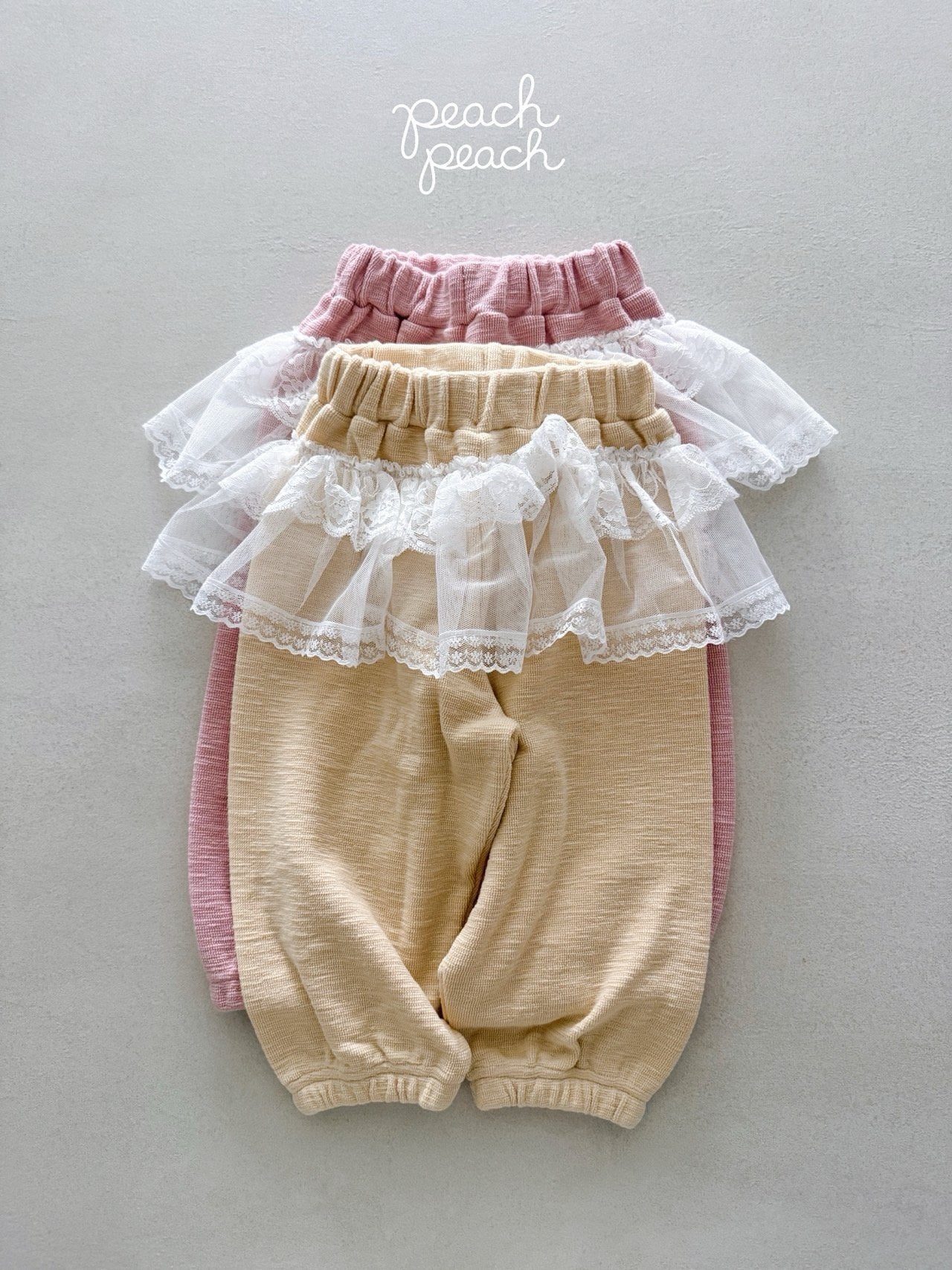［peach peach］Barbie lace tutu pants