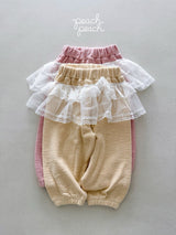 ［peach peach］Barbie lace tutu pants