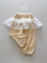 ［peach peach］Barbie lace tutu pants