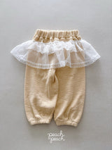 ［peach peach］Barbie lace tutu pants