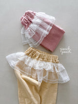 ［peach peach］Barbie lace tutu pants