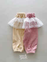 ［peach peach］Barbie lace tutu pants