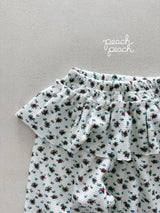 ［peach peach］Rosie waffle pants