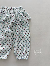 ［peach peach］Rosie waffle pants