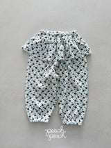［peach peach］Rosie waffle pants