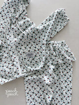 ［peach peach］Rosie waffle pants