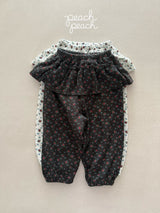 ［peach peach］Rosie waffle pants