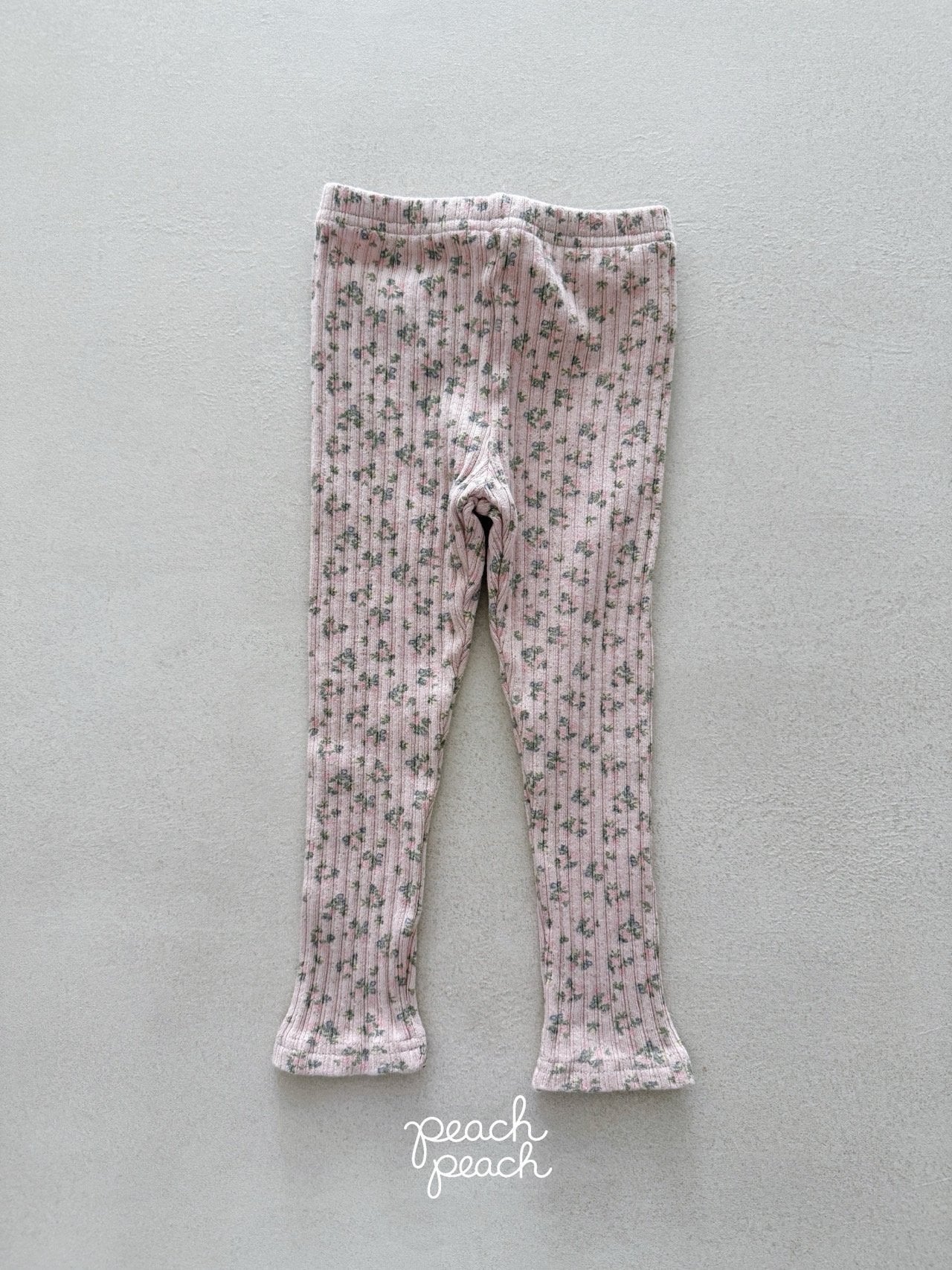 ［peach peach］Bouquet leggings