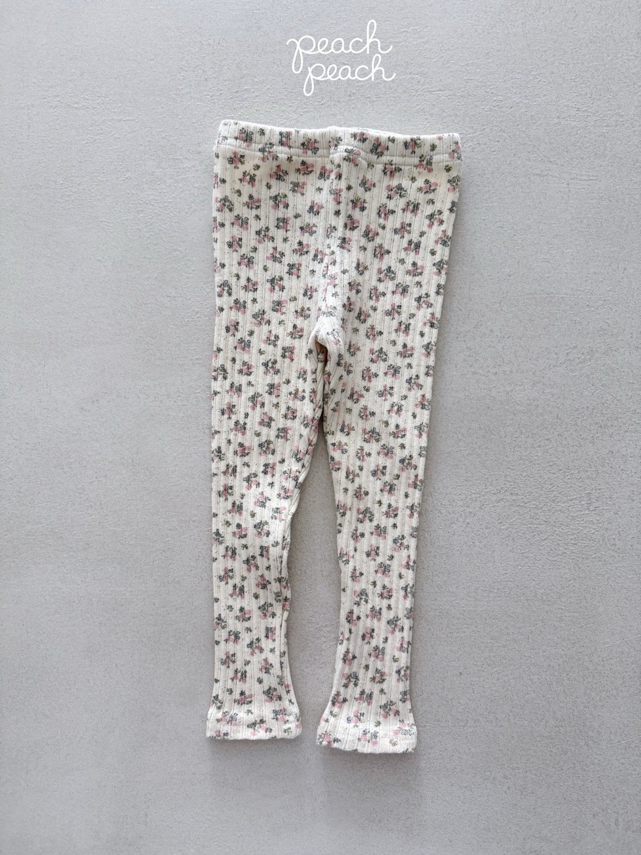 ［peach peach］Bouquet leggings
