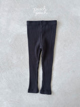 ［peach peach］Bonbon rib leggings