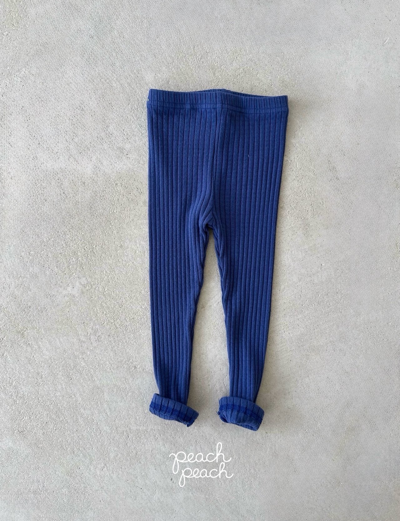 ［peach peach］Bonbon rib leggings