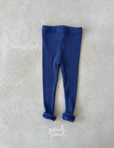 ［peach peach］Bonbon rib leggings
