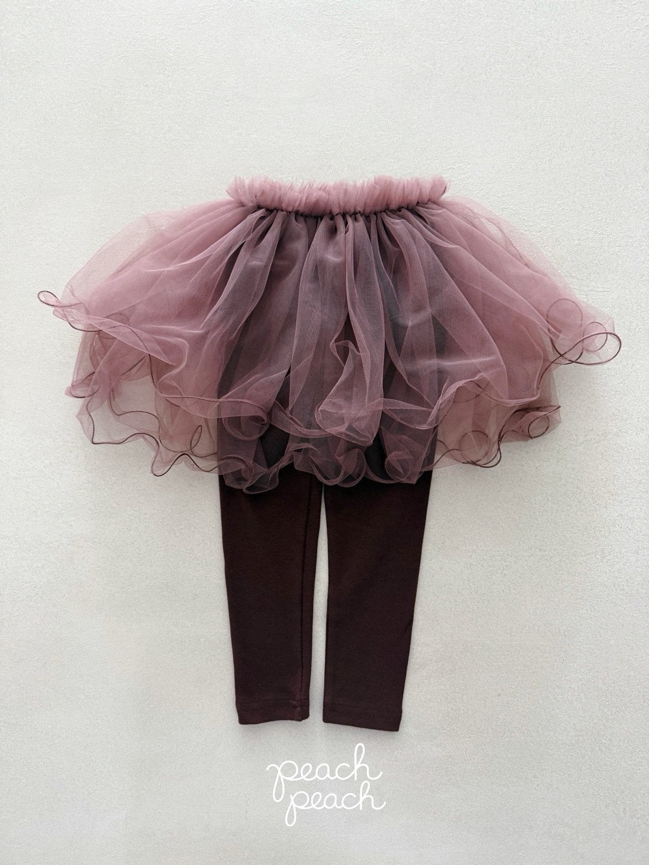 ［peach peach］Darling tutu leggings