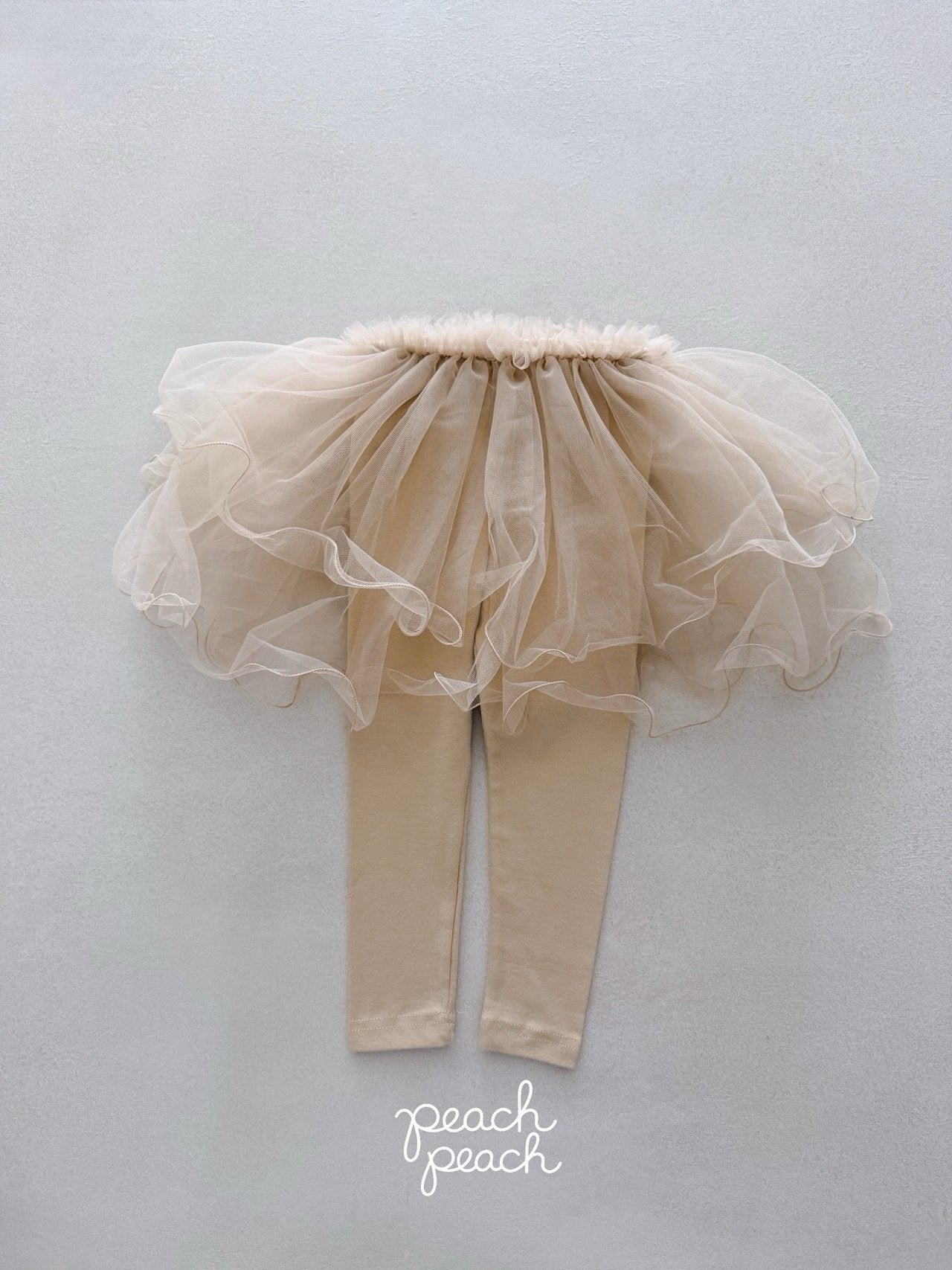［peach peach］Darling tutu leggings