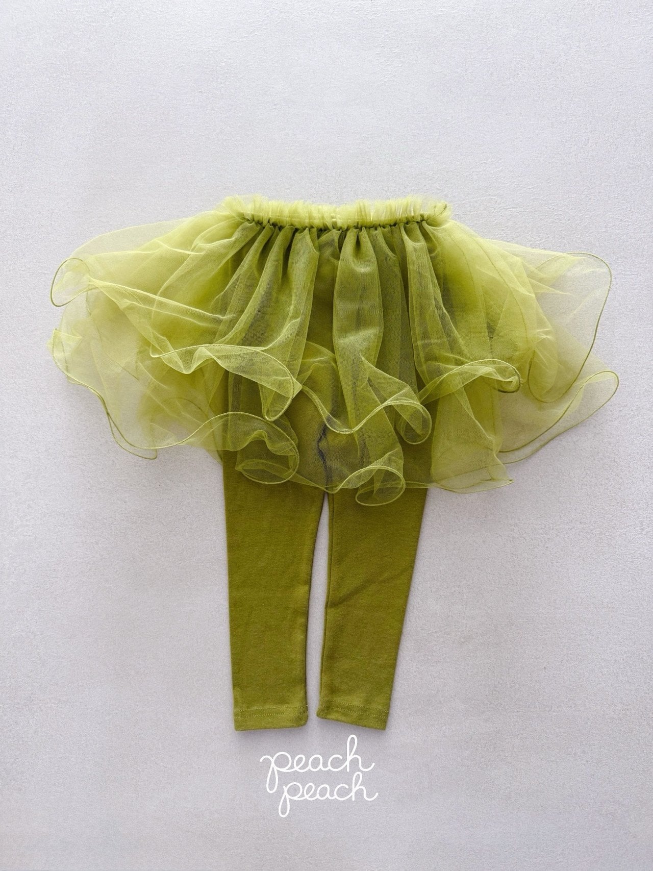 ［peach peach］Darling tutu leggings