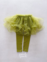 ［peach peach］Darling tutu leggings