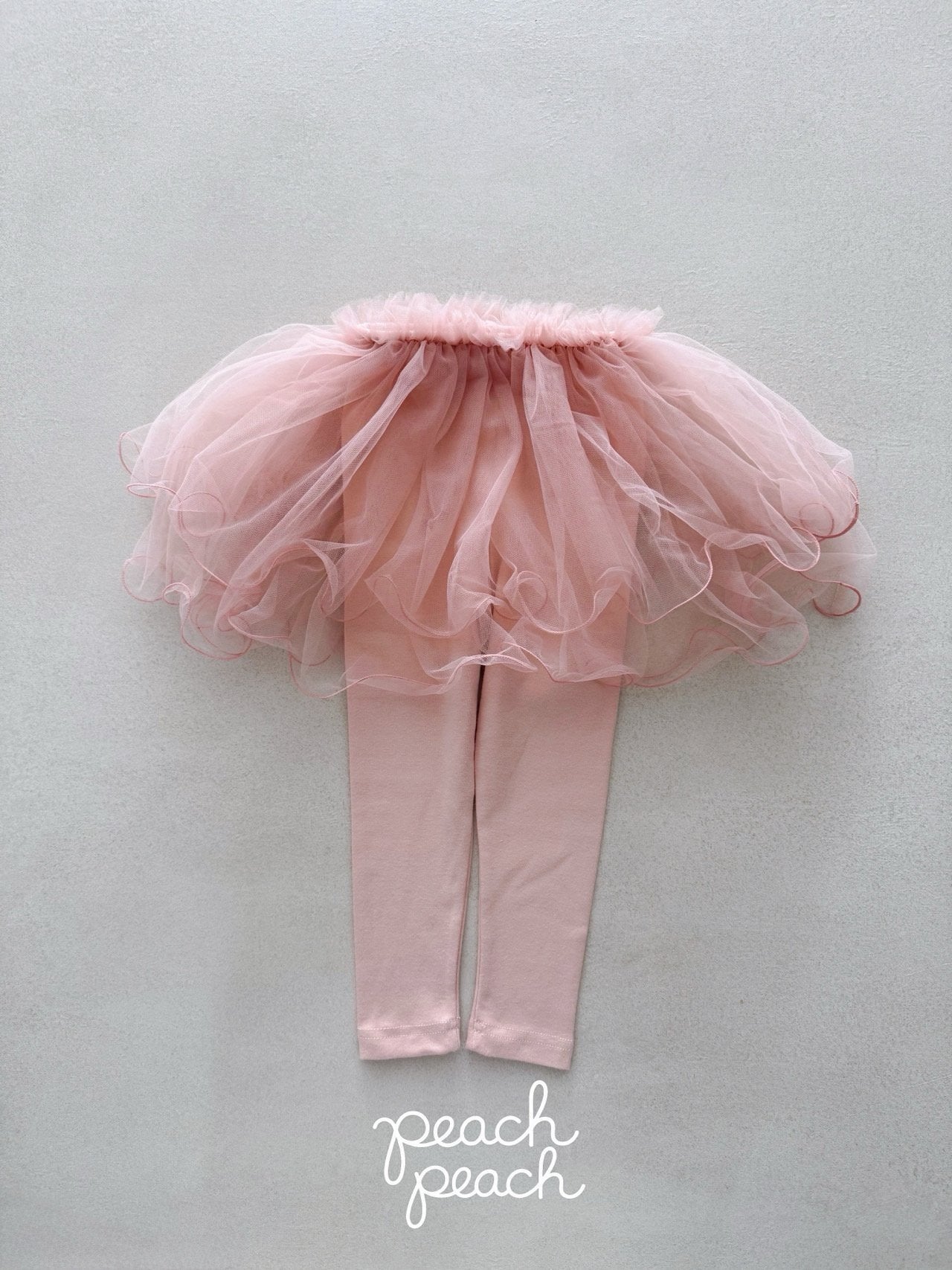 ［peach peach］Darling tutu leggings