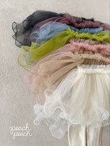 ［peach peach］Darling tutu leggings