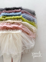 ［peach peach］Darling tutu leggings