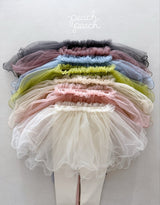 ［peach peach］Darling tutu leggings