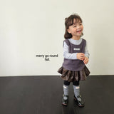 ［merry go round］Kinder layered vest set