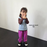 ［merry go round］Kinder layered vest set