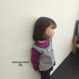 ［merry go round］Kinder layered vest set