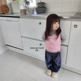 ［merry go round］Kinder layered vest set