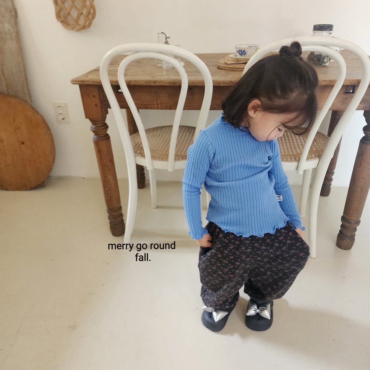 ［merry go round］Candy rib mellow tops