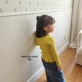 ［merry go round］Candy rib mellow tops