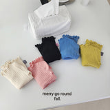 ［merry go round］Candy rib mellow tops