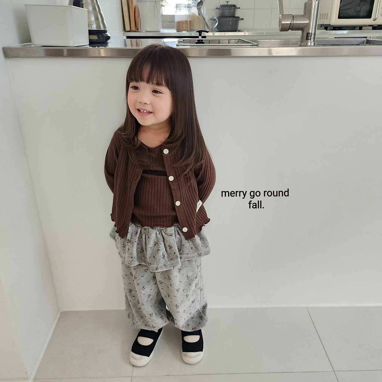 ［merry go round］Moringa cardigan set